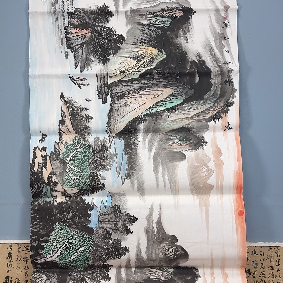 国画1984 牡丹一如您的脸颊