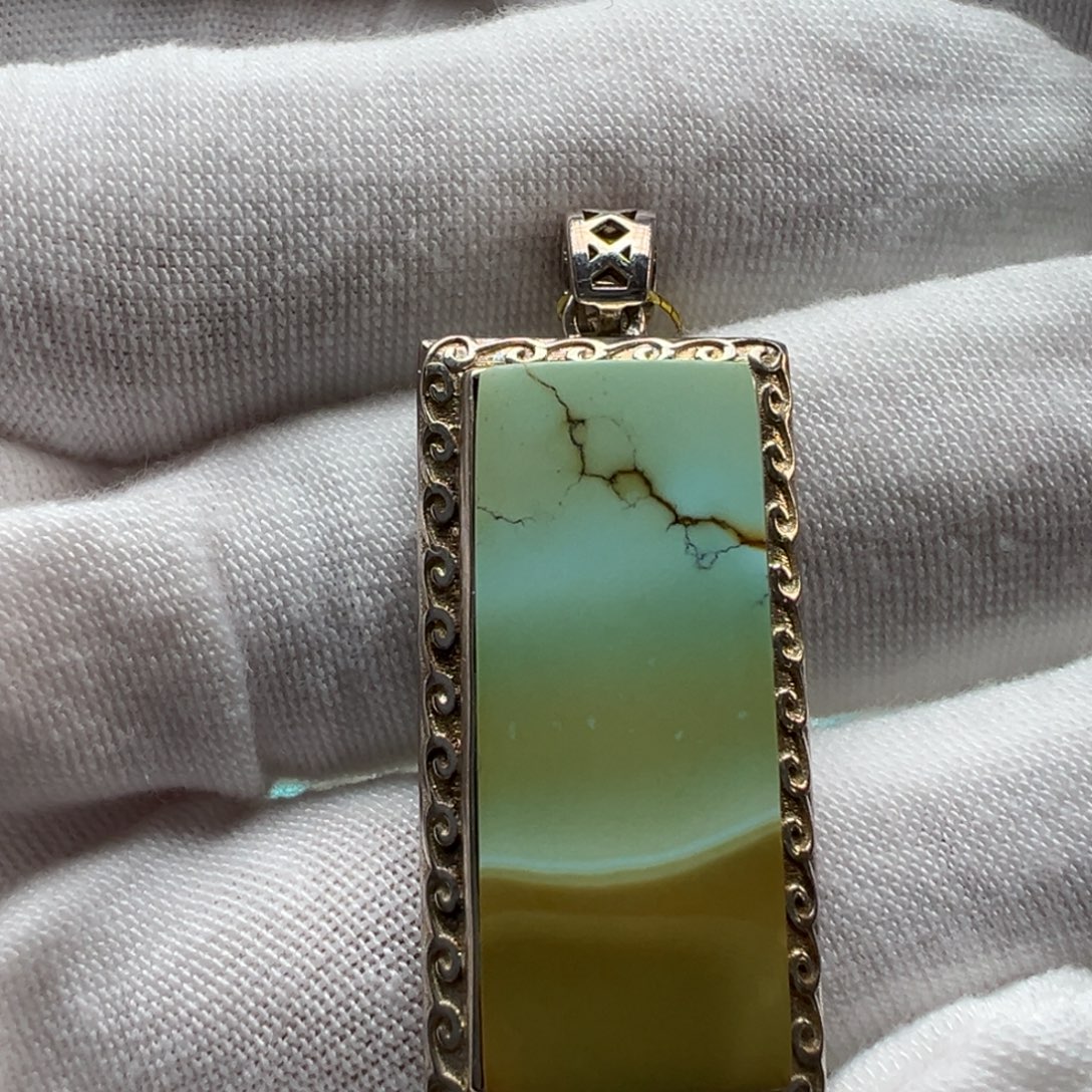 绿松石银S925镶嵌配饰