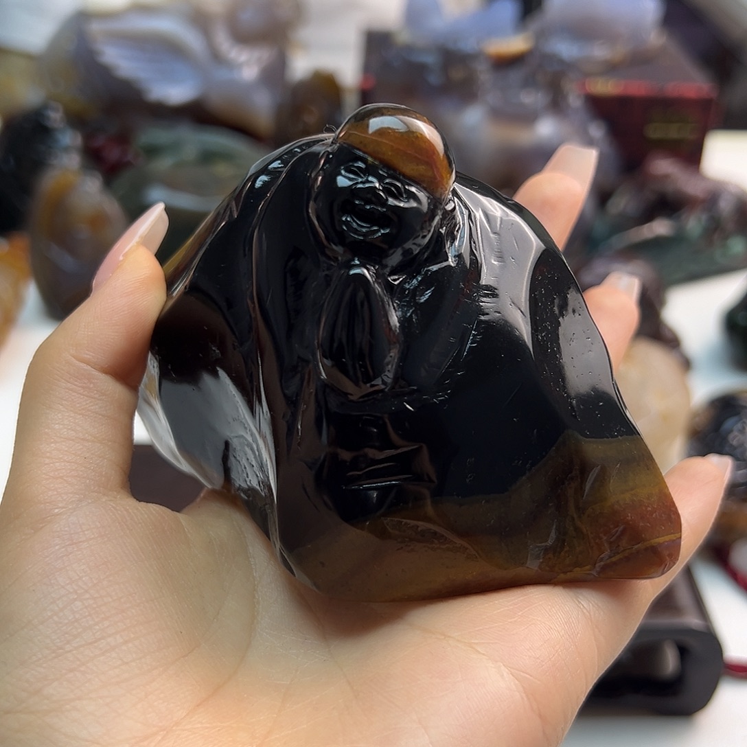 玛瑙/玉髓未镶嵌项链