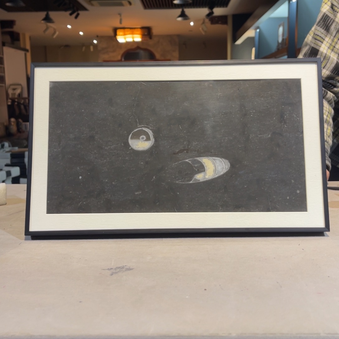 彩石42/25 三峡清江画面石