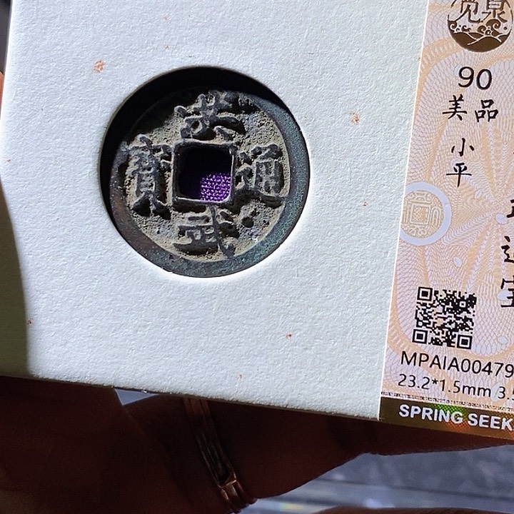 铜洪武通宝。华夏天玺总店796