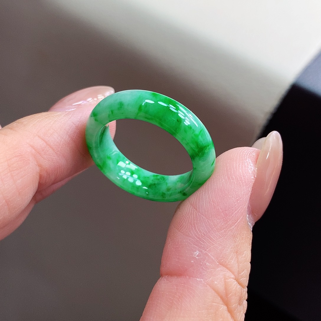 未镶嵌戒指翡翠18号