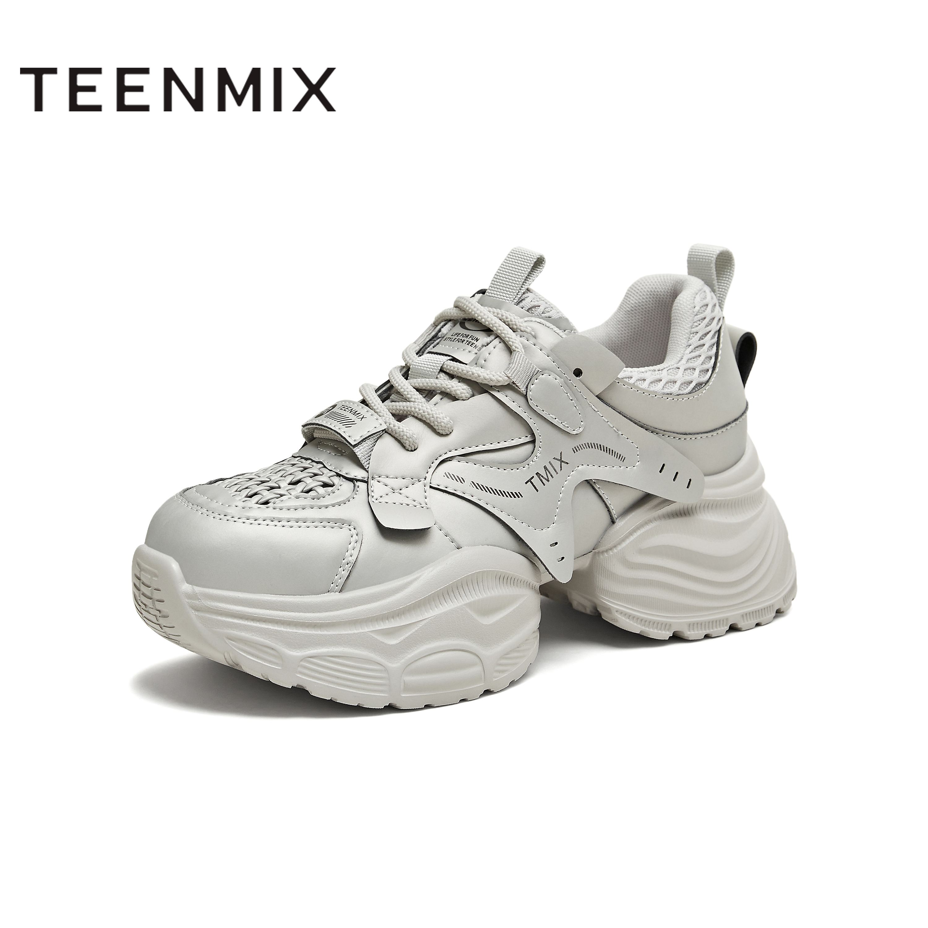 天美意2025秋新款商场同款增高潮酷休闲女老爹鞋BL841CM5