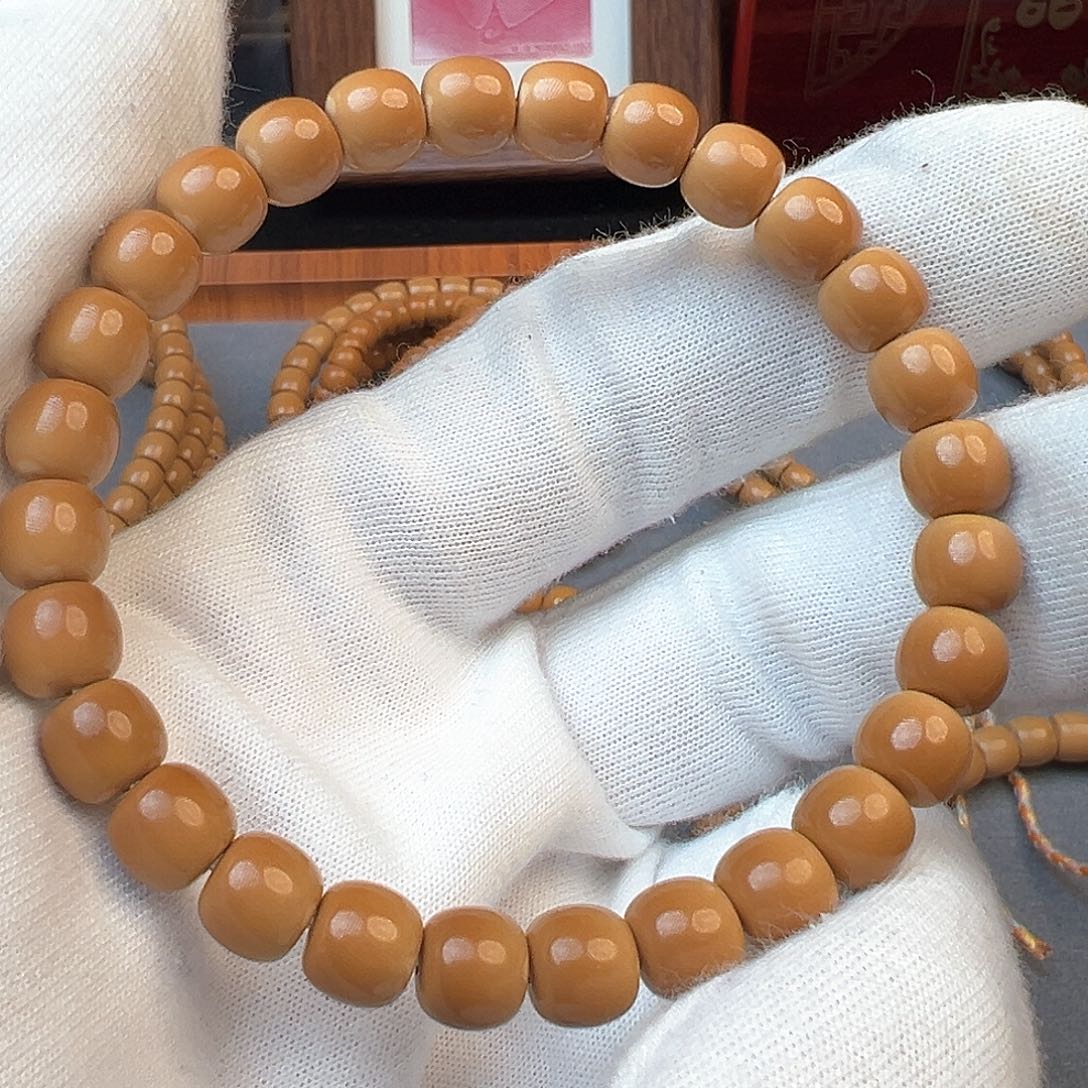 橄榄核手串/手链哥*?橄榄核尖单圈8.0