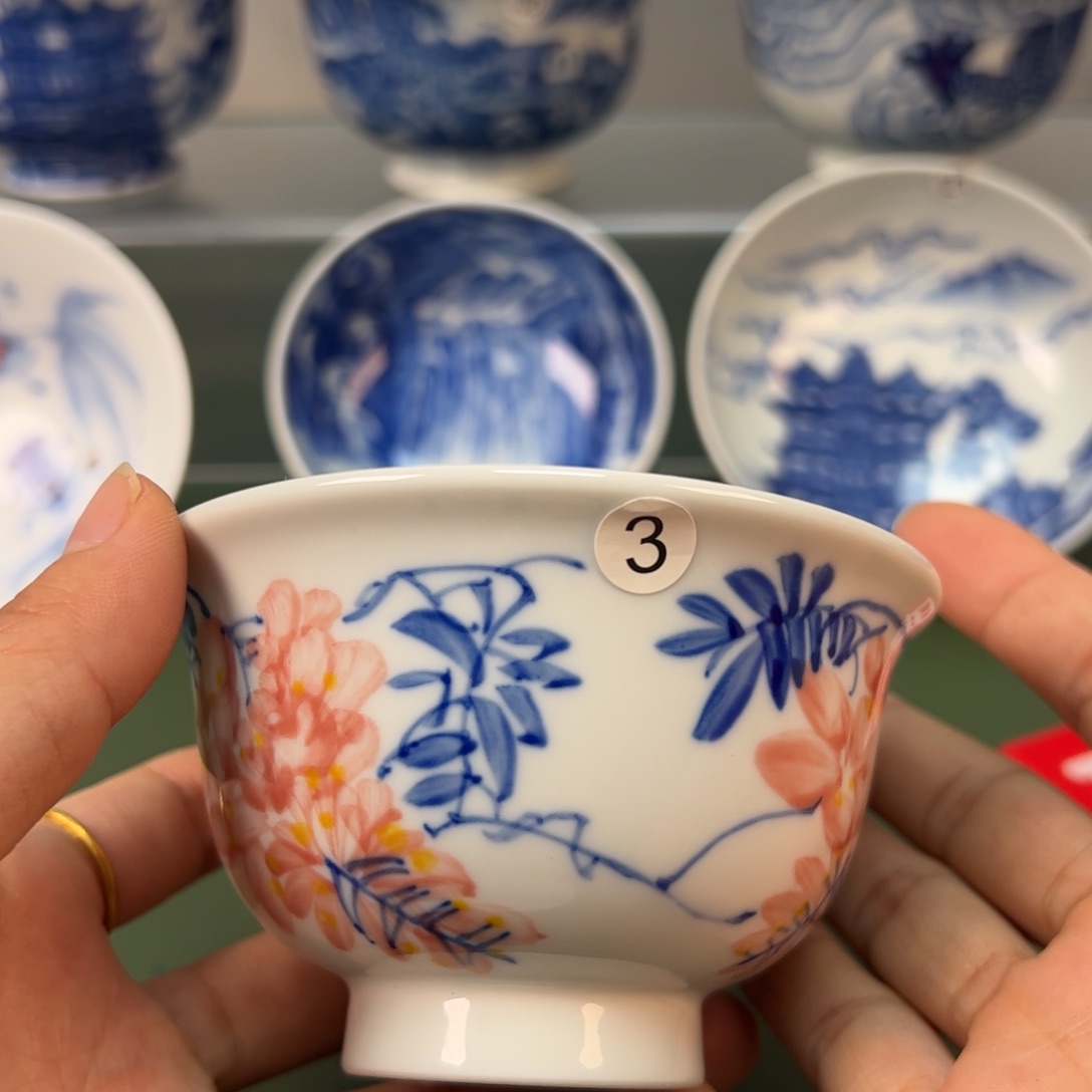 杯木木景德镇纯手绘茶具3