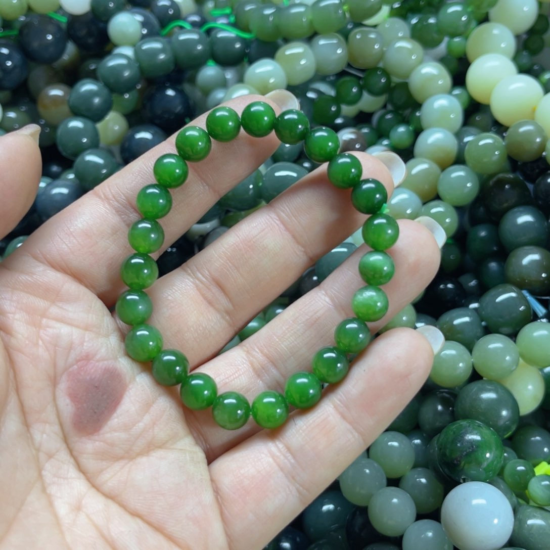 和田玉手链未镶嵌