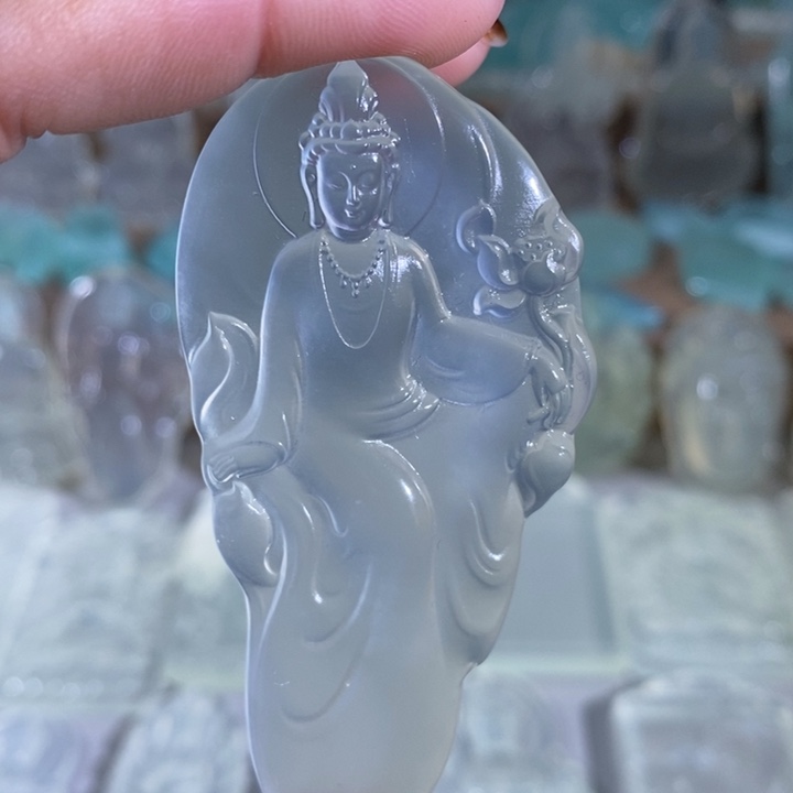 岫玉吊坠未镶嵌吊坠