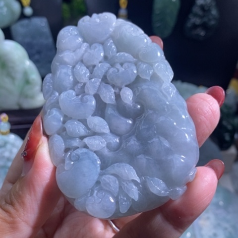 【闪购商品】颈饰未镶嵌翡翠如意