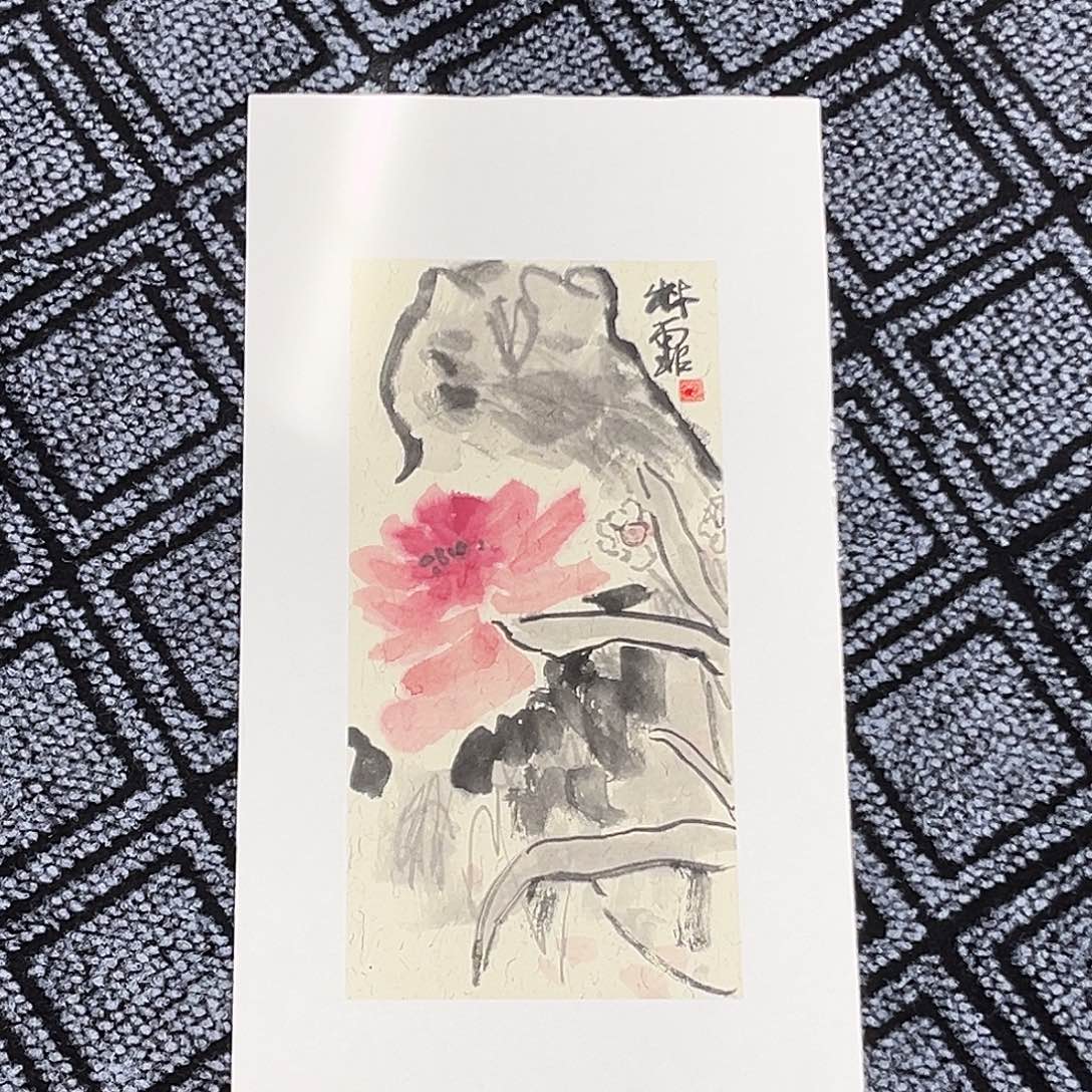 国画吴林菲老师33/17花鸟冯