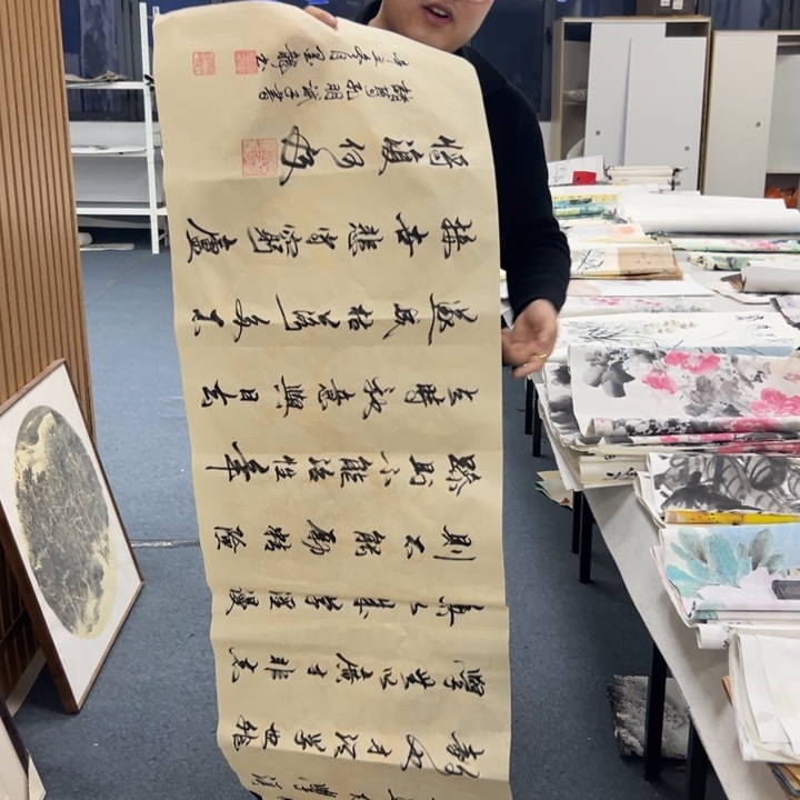 国画纯手绘字画宣纸