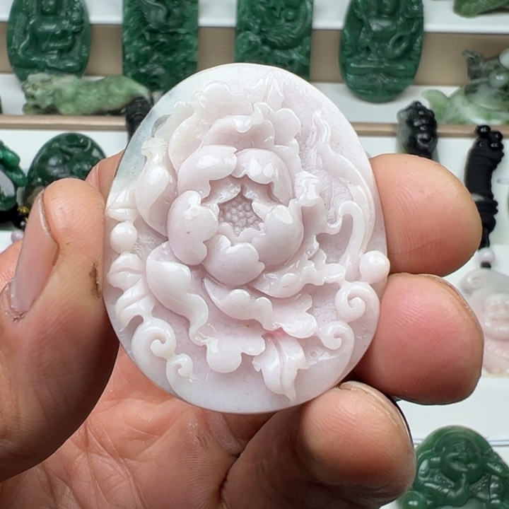 独山玉未镶嵌吊坠(不含链)