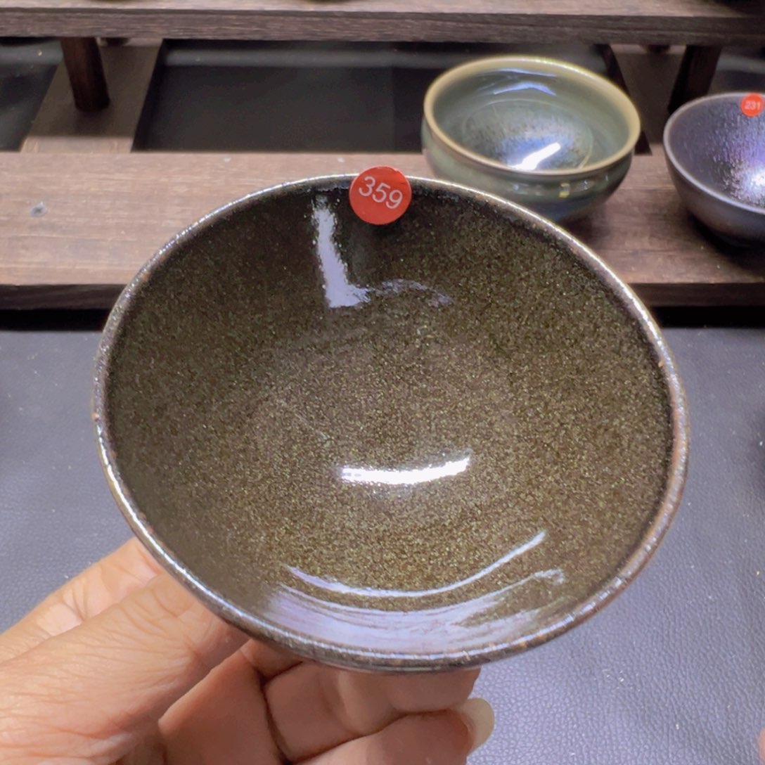 茶盏359 建窑建盏五六茶器