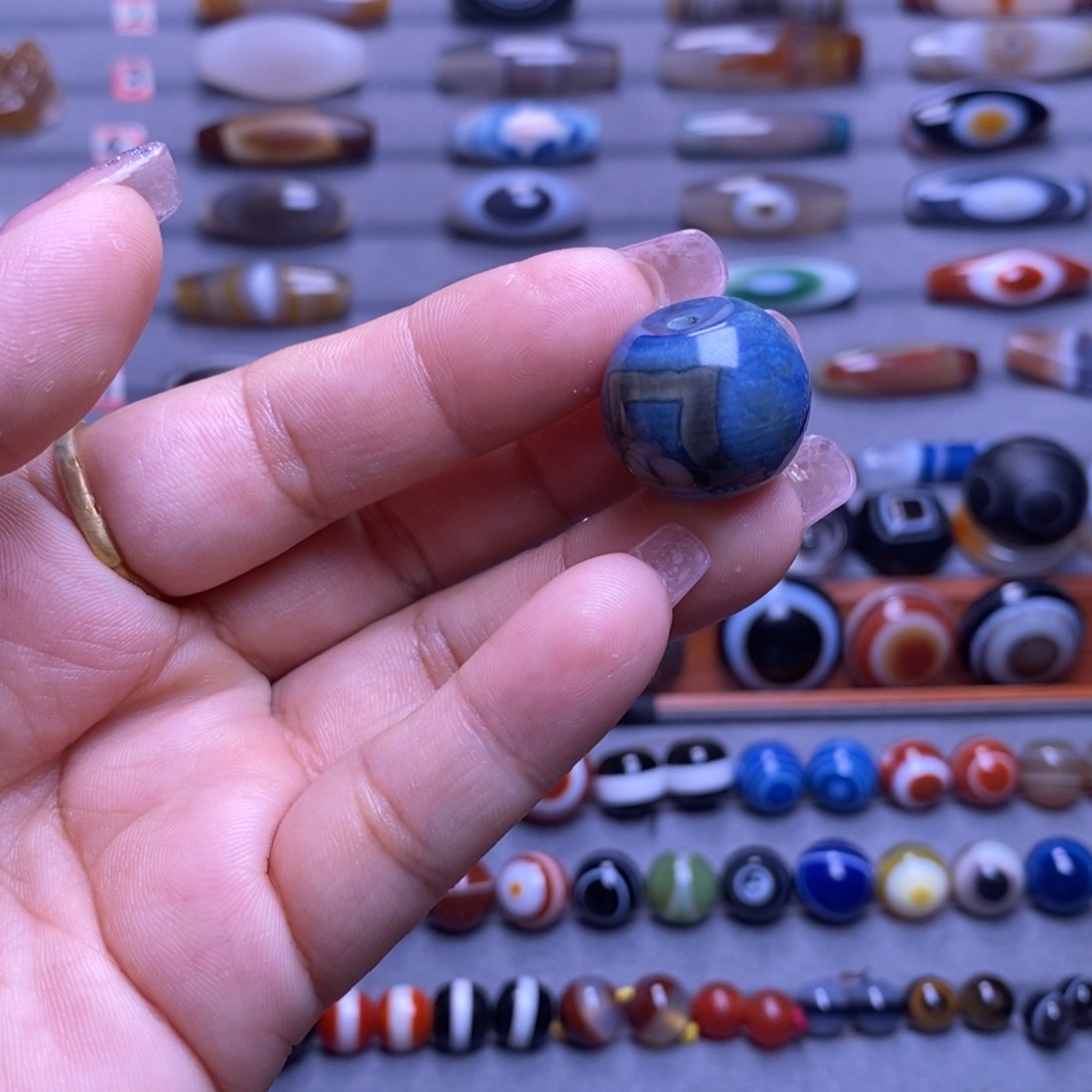 量***子玛瑙/玉髓颈饰未镶嵌