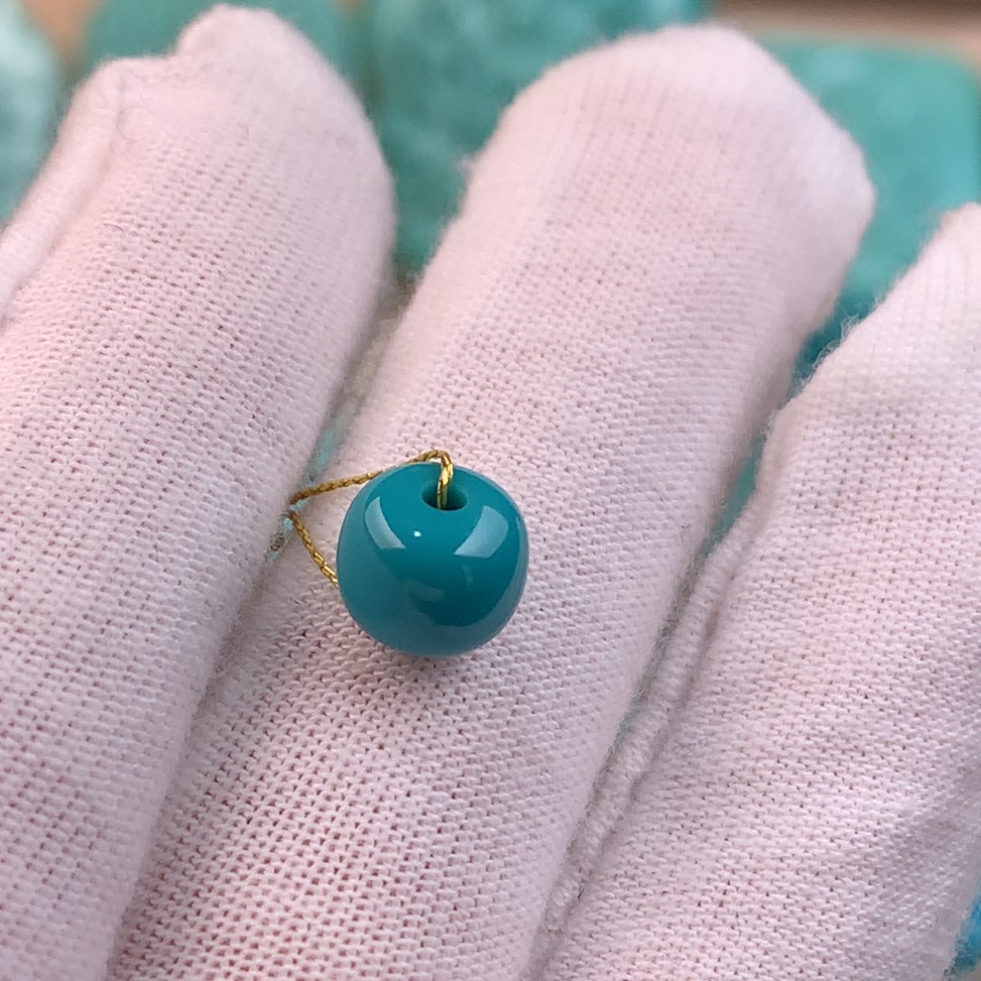 绿松石未镶嵌老型卡7.5