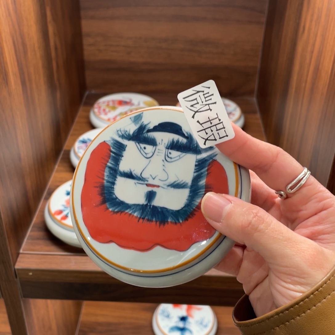 微瑕釉下彩纯手绘