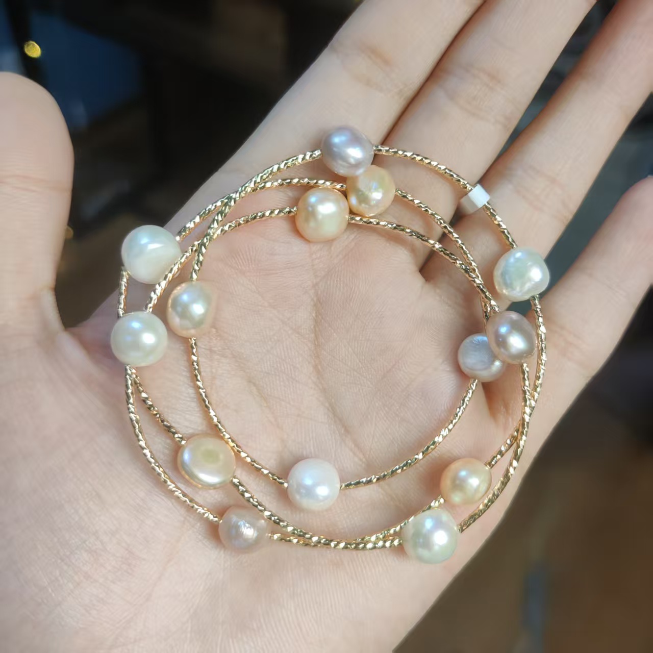 【德巧家】珍珠项链 温柔风设计款