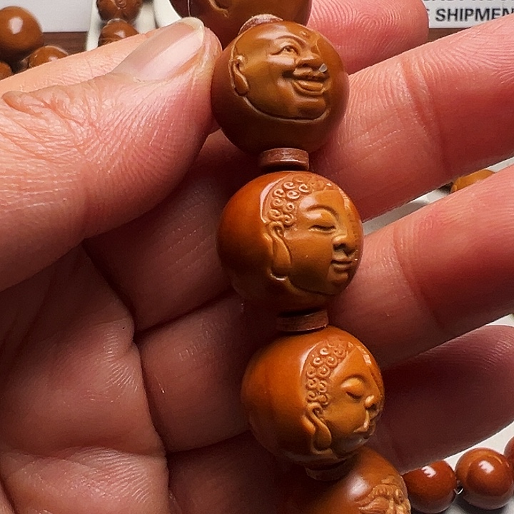 人***何手串/手链橄榄核正圆一念