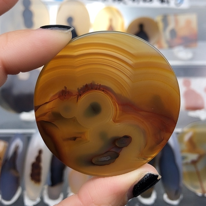 查罗石未镶嵌珠宝半成品199