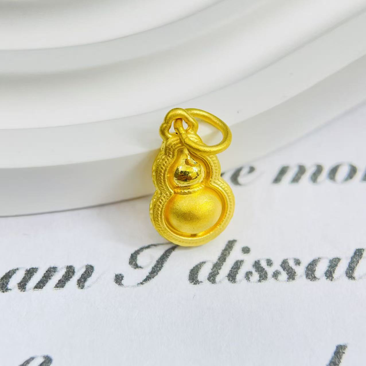 黄金足金999福禄小葫芦提溜DP3067-0960