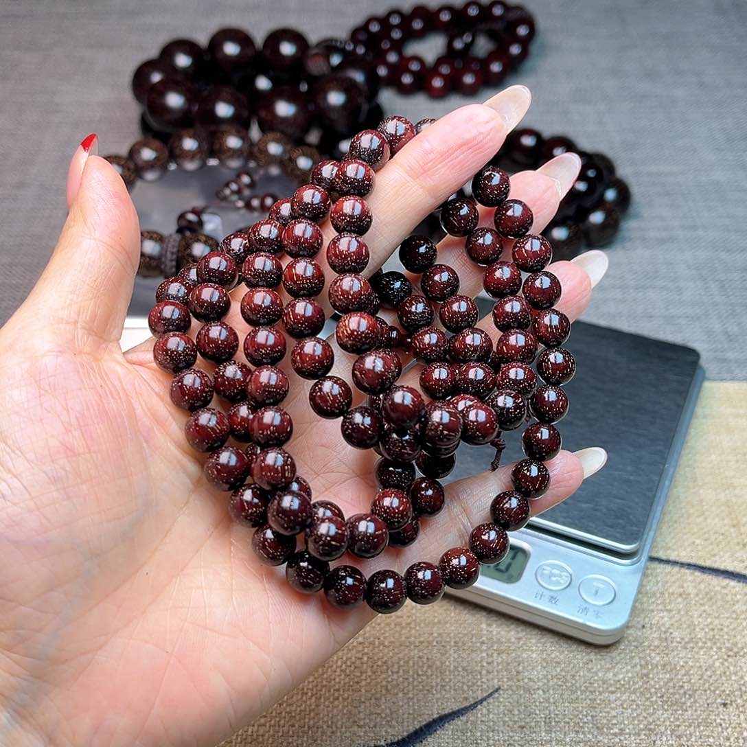 檀香紫檀（小叶紫檀）0.8 108满天星