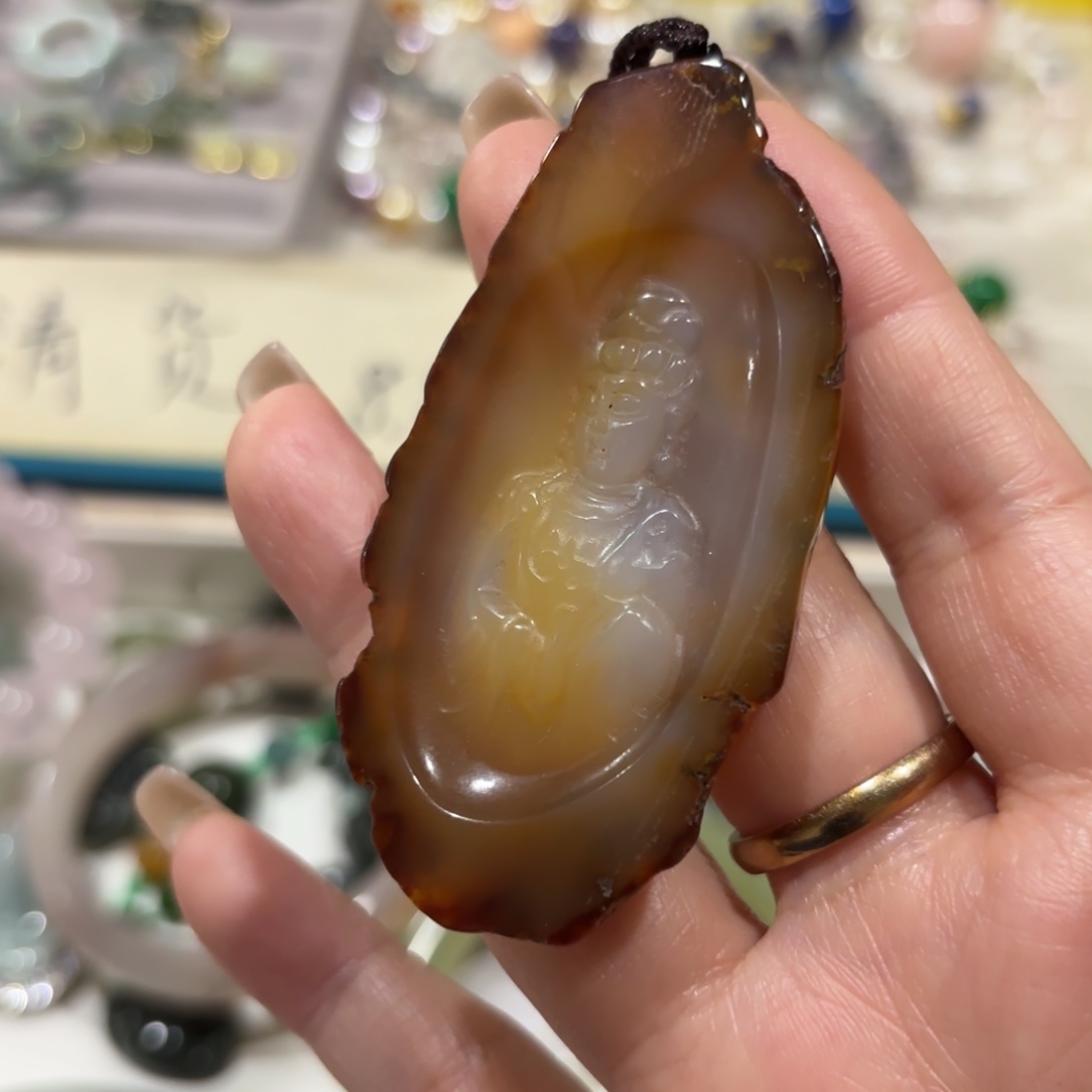 玛瑙/玉髓未镶嵌颈饰68551