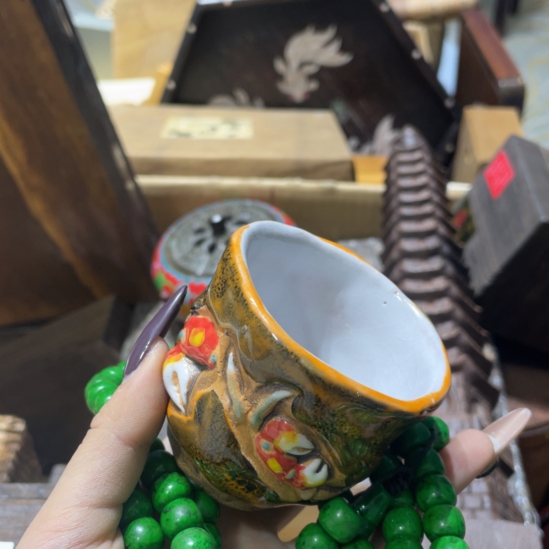 紫砂茶杯弬我是真的爱
