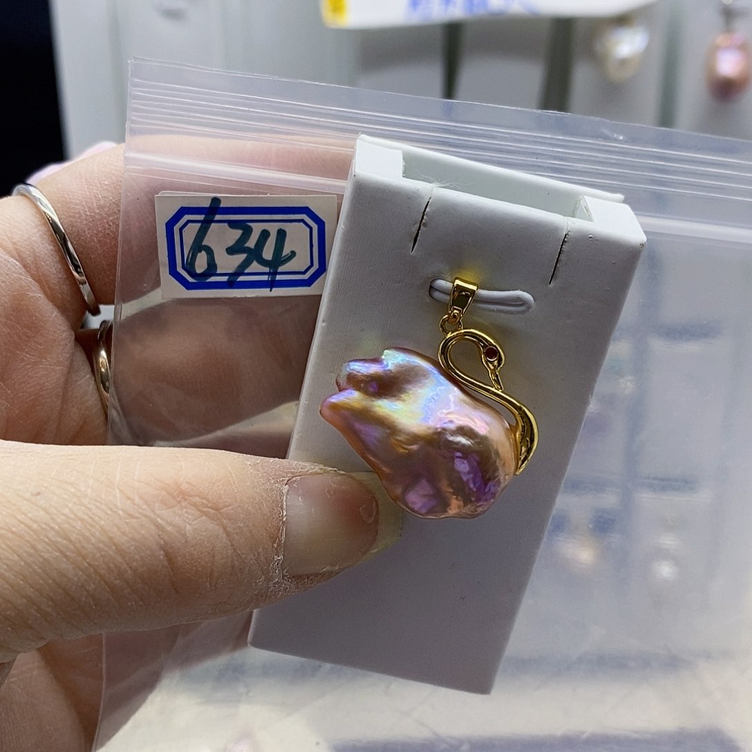 颈饰合金淡水珍珠
