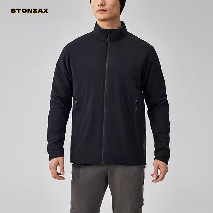 SC24444 轻量户外徒步运动棉衣男子休闲立领保暖防泼水棉服