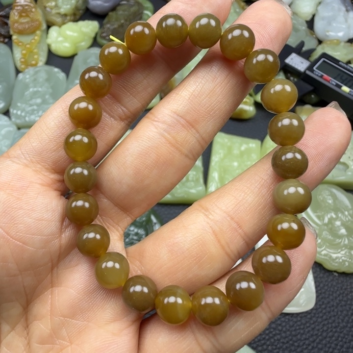 和田玉未镶嵌颈饰卡8