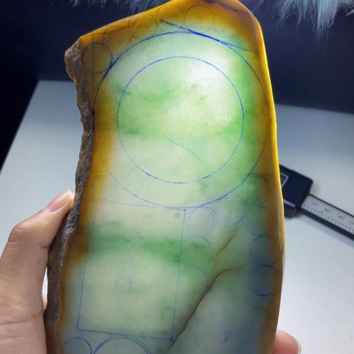 定制翡翠未镶嵌板料