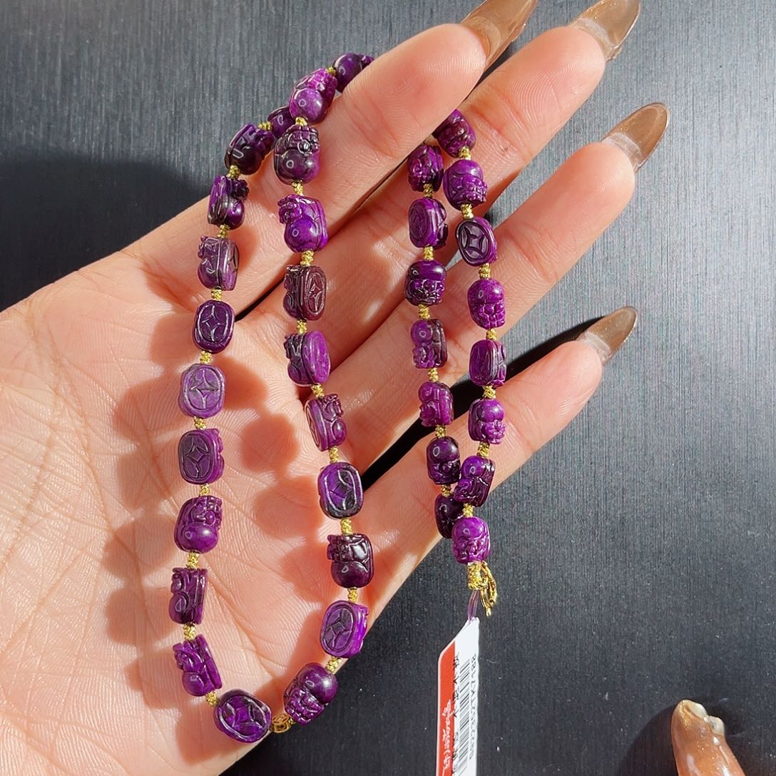 苏纪石（舒俱来）项链k金未镶嵌