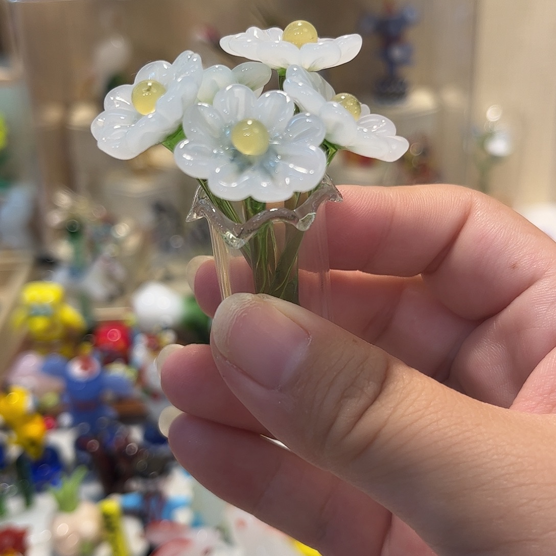 手工艺品琉璃小雏菊