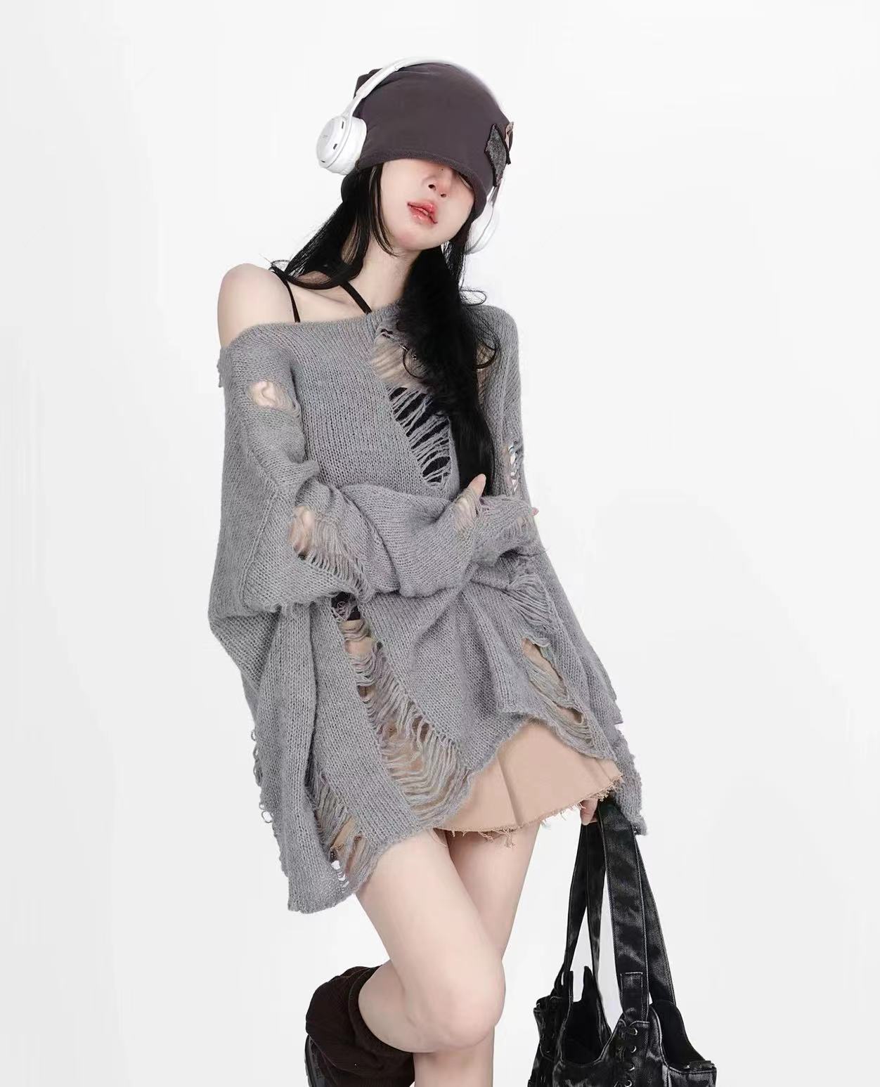 孤品尾货-显瘦气质复古设计感女装