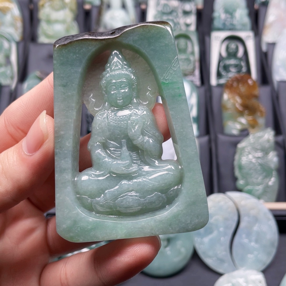 颈饰未镶嵌翡翠无*～翡翠