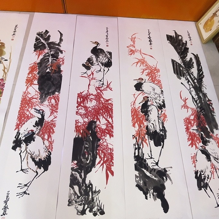 国画张圣敏先生纯手绘作品