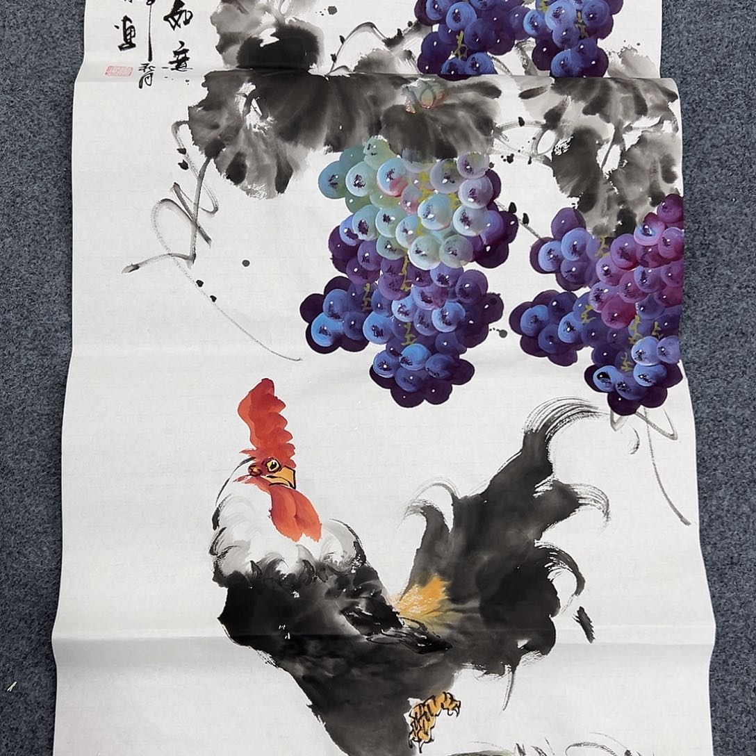 国画纯手绘作品图