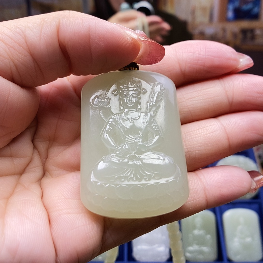 和田玉颈饰未镶嵌@***顺