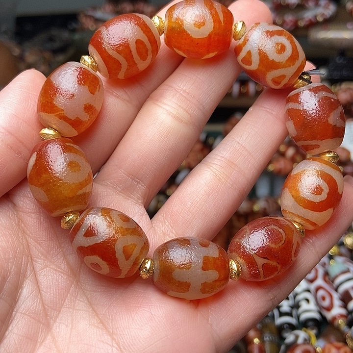 玛瑙/玉髓未镶嵌手链