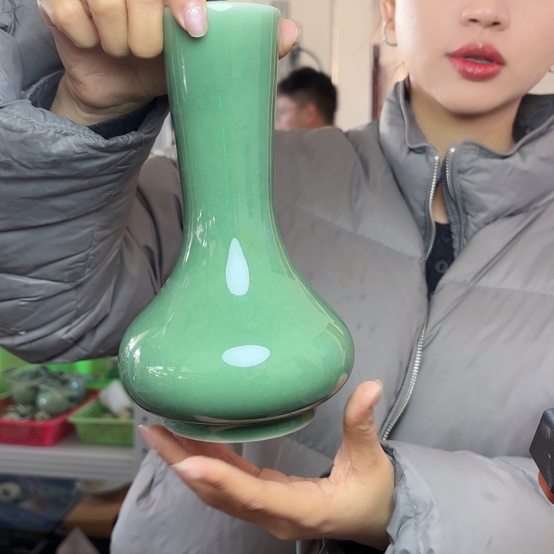 龙泉云间青瓷小米茶器