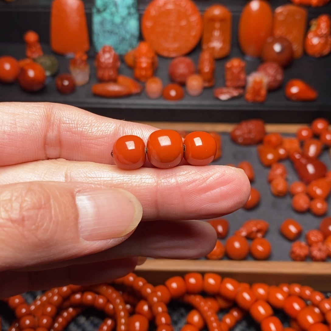 南红玛瑙配饰未镶嵌O*?