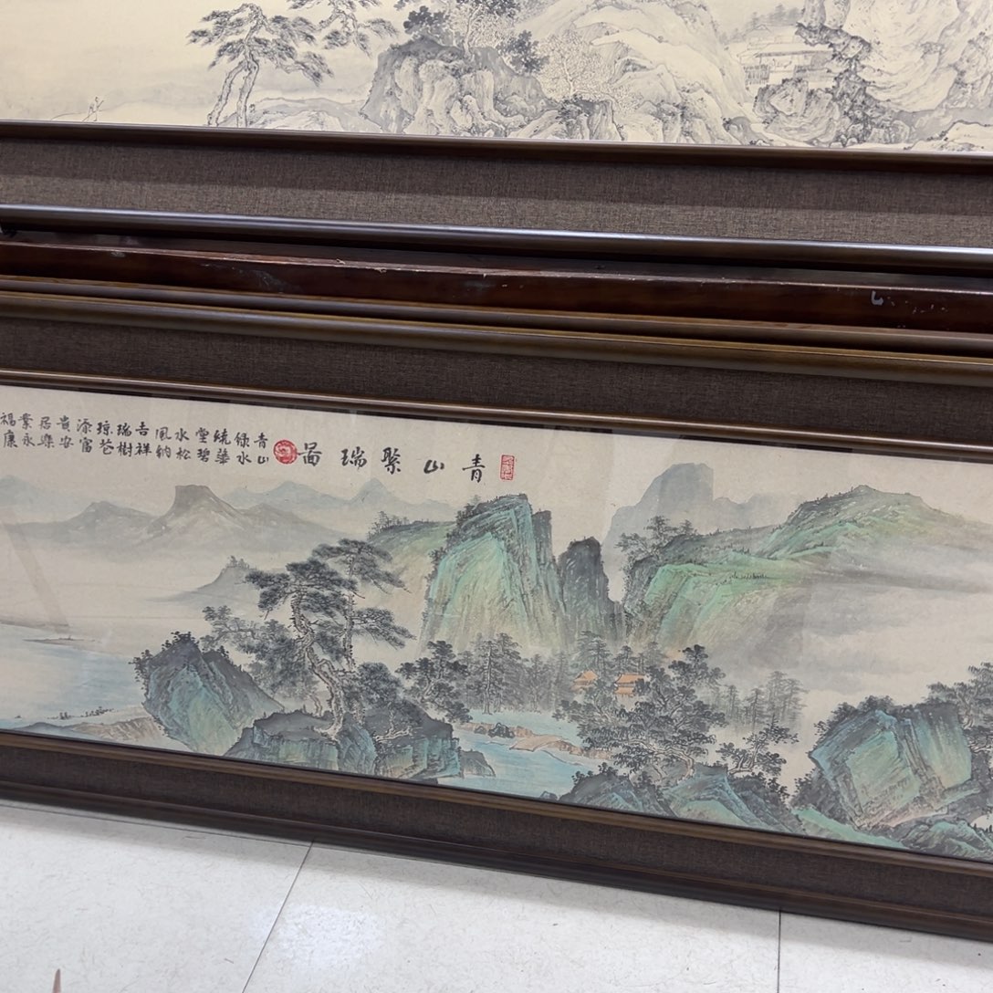 望***房国画亲笔手绘作品