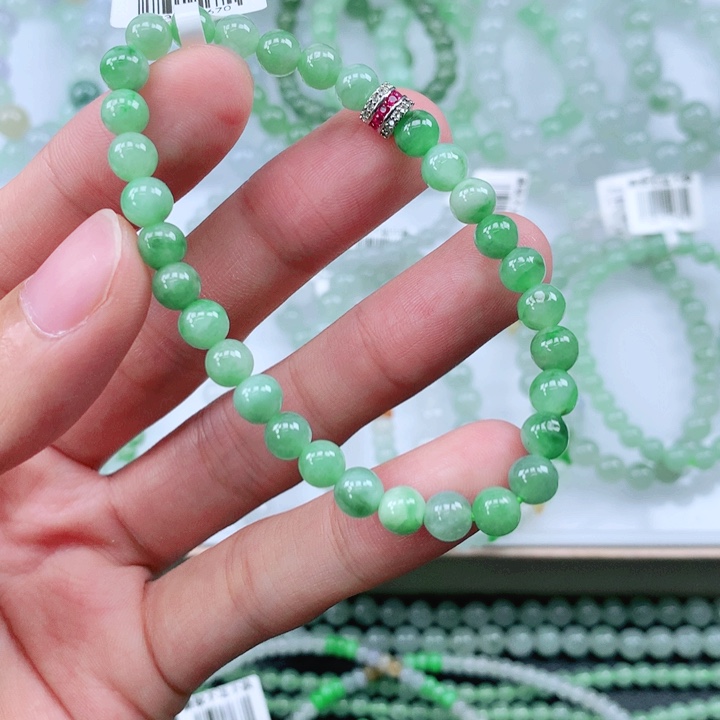 未镶嵌手链翡翠翡翠