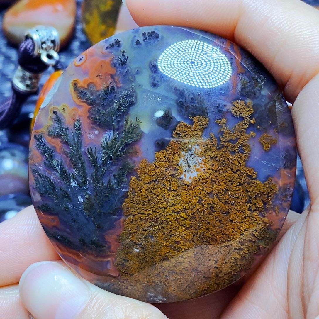 未镶嵌颈饰玛瑙/玉髓放**刀