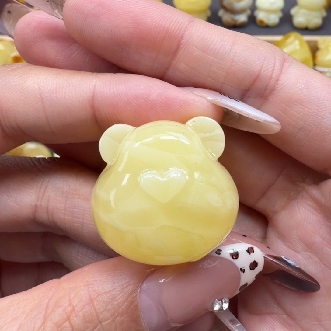 蜜蜡未镶嵌裸石蜜蜡