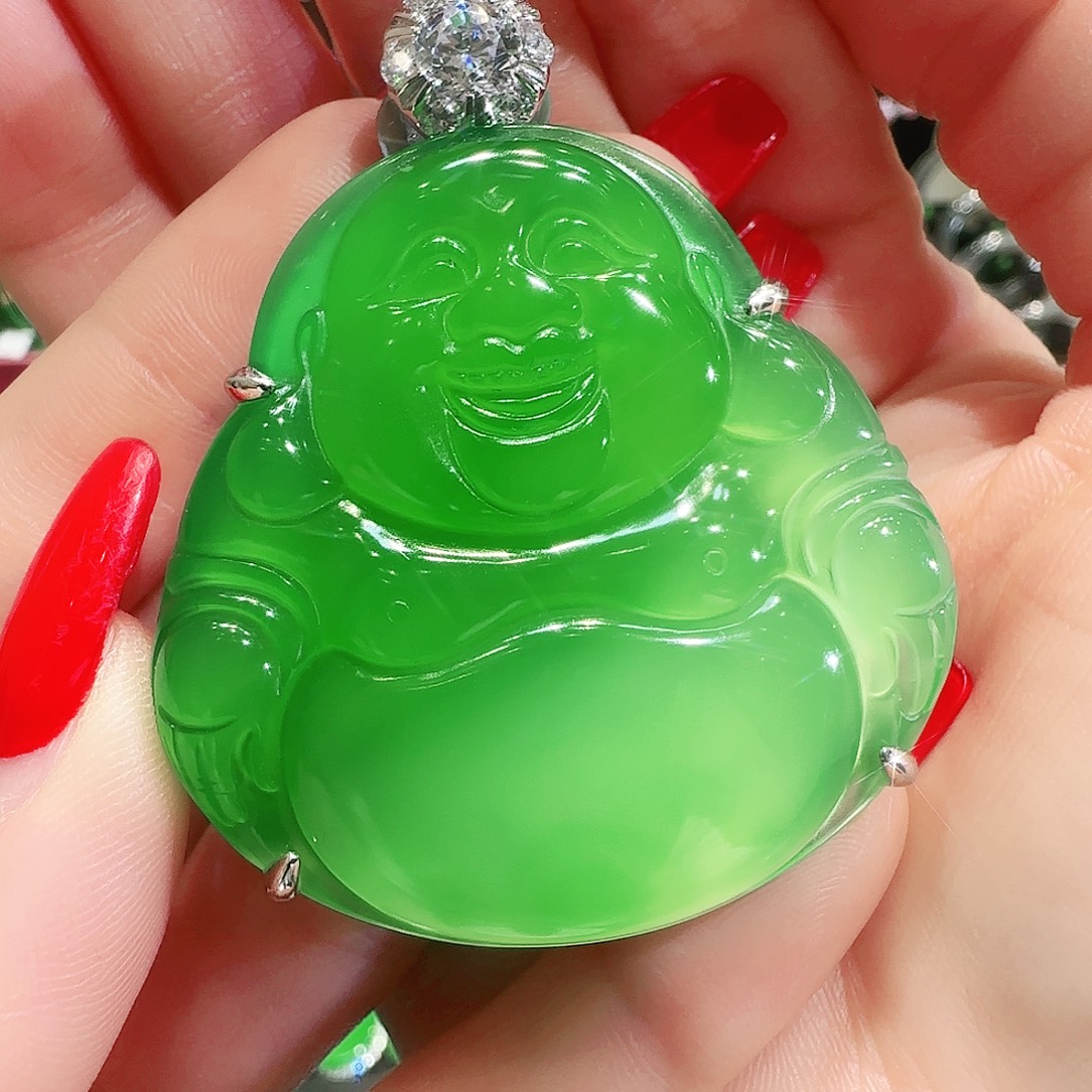 玛瑙/玉髓未镶嵌吊坠