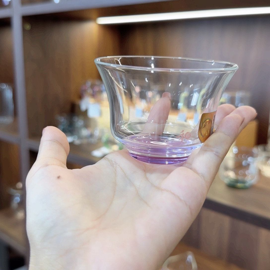 禾器清 杯浅紫色