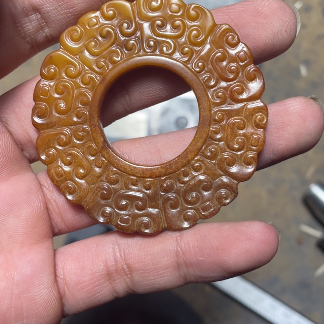 白玉菩提吊坠567644