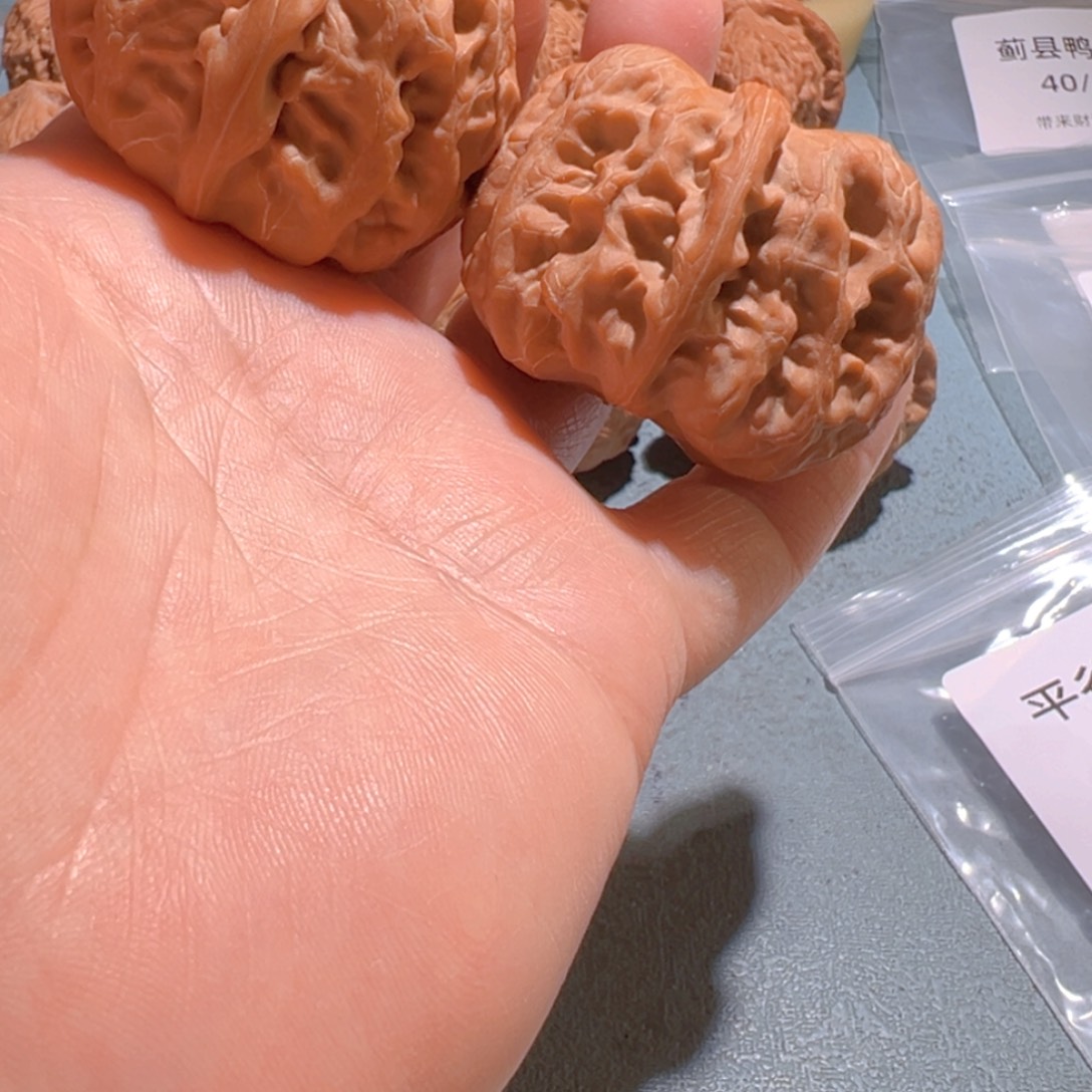 把件文玩核桃平谷方块45