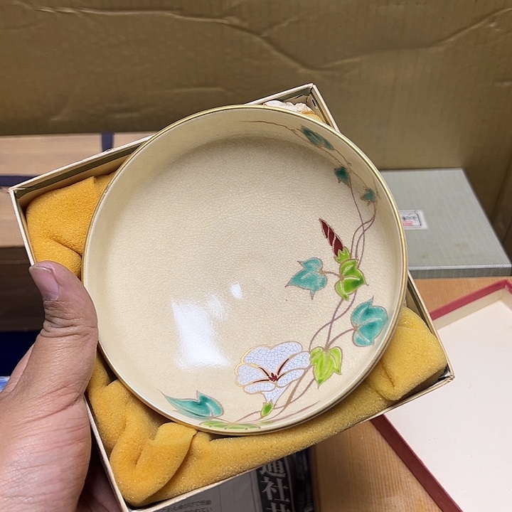 摆件漂***朵家居工艺品瓷器