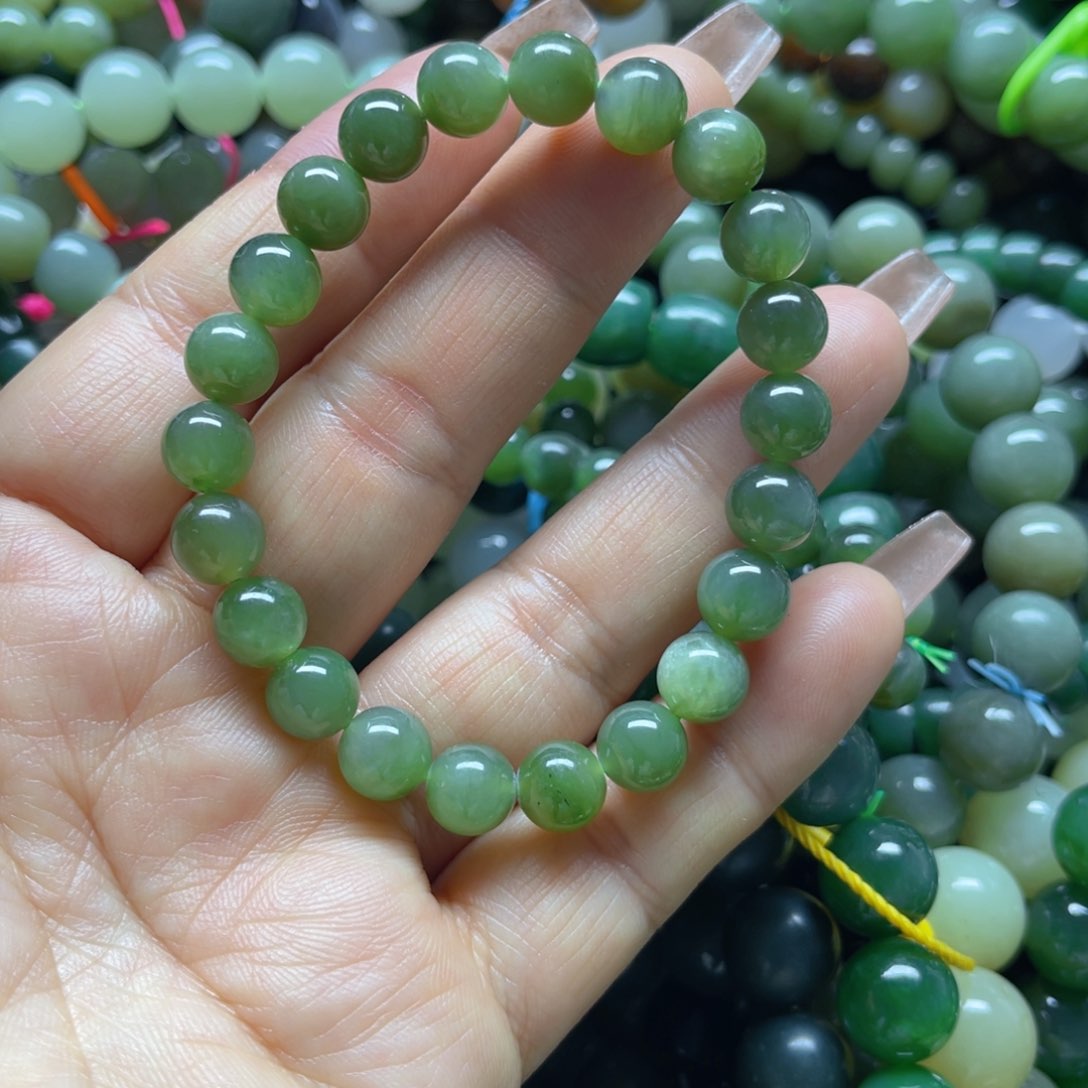 和田玉手链未镶嵌